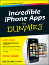 Incredible iPhone Apps For Dummies (eBook)